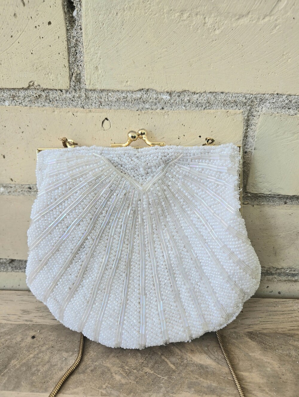 Vintage Beaded Clutch